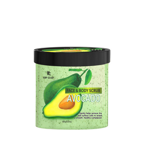 Top Class Avocado Face & Body Scrub 450g