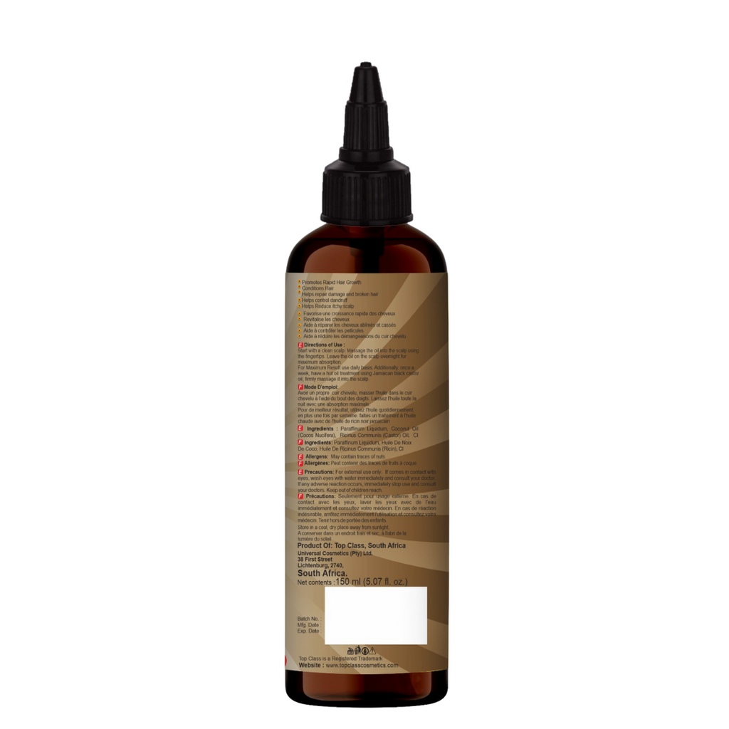 Top Class Jamaican Black Castor Oil-Coconut 150ml