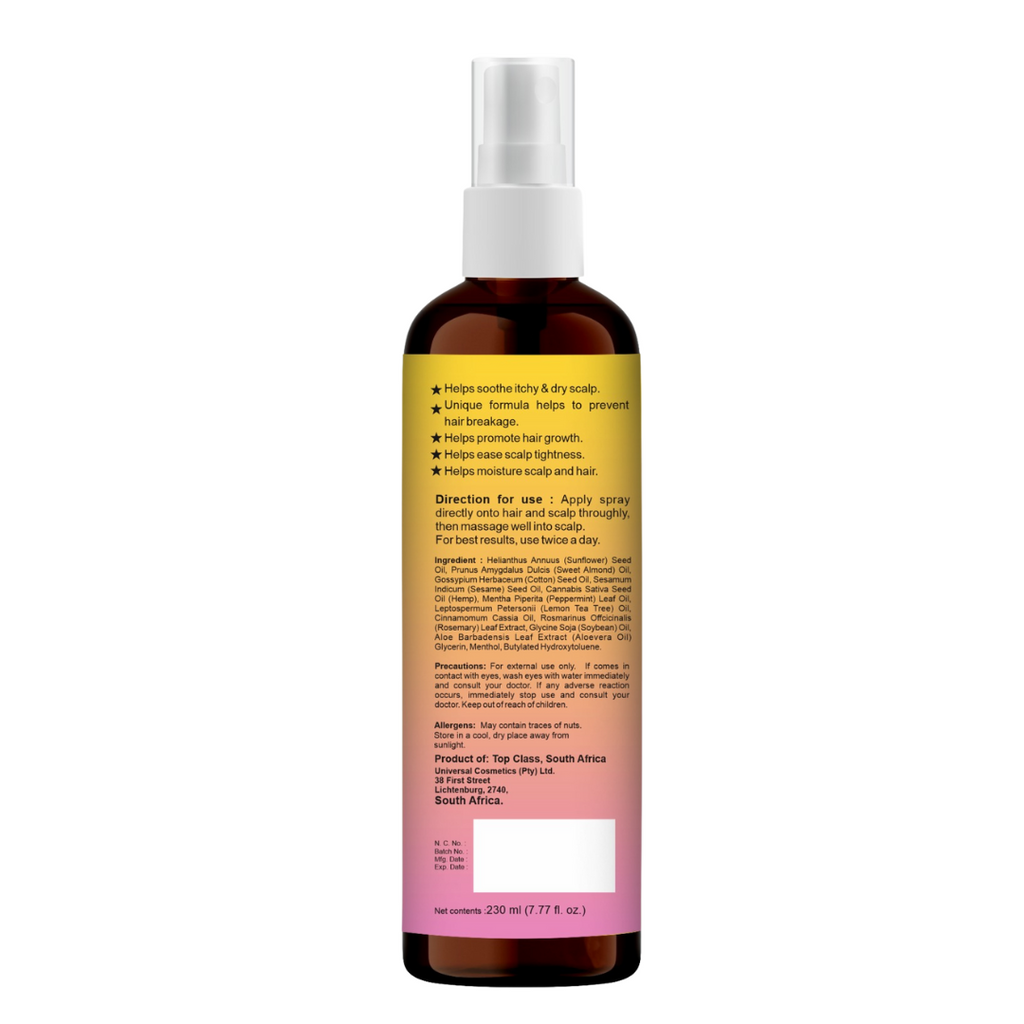 Top Class Hair Grow Spray Anti-Itch 230ml