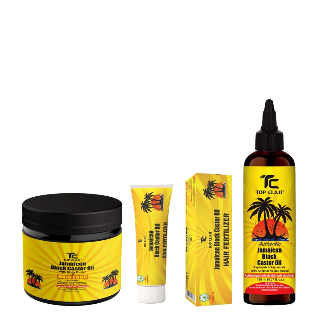 Top Class Jamaican Black Castor Oil Package 1