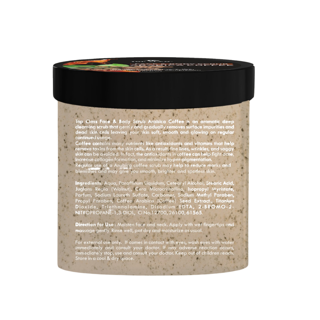 Top Class Face & Body Scrub Arabica Coffee 450ml